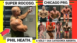 Phil Heath Actualización Física ¿La pregunta del millón de dólares, va a competir? + Chicago Pro.