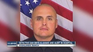 Det. Brite's condition improving