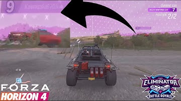 FORZA HORIZON 4 THE ELIMINATOR - CHEATING CHEATER CHEATS, BUT STILL LOSES