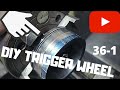 Fabriquer ma propre roue trigger 361 quad de conversion efi  turbo partie 1