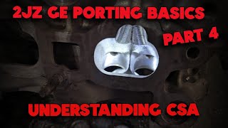 2JZ Exhaust Port Analysis & Micro-Polishing - CSA Breakdown & Surface Finish | Part 4