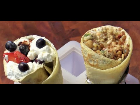 Simple Sweet And Savory Crepes- Home Cooking