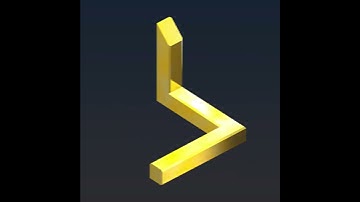 Optical Illusion - Penrose Triangle