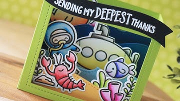 How to make a slider Shadow Box Card