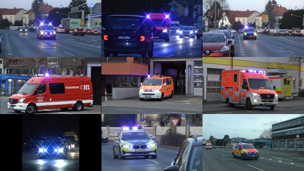 [Polizei+ Rettungsdienst+ Feuerwehr]