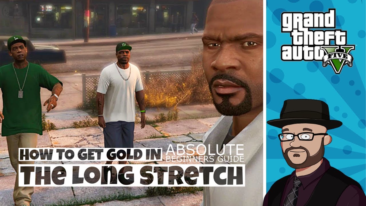How to get Gold in GTA 5 The Long Stretch Walkthrough | GTA5 Tutorial