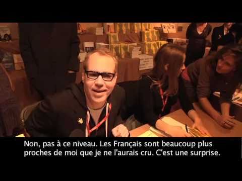 L'crivain amricain Bret Easton Ellis face  ses lec...