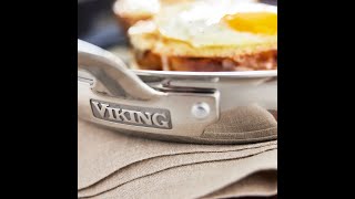 Viking PerformanceTi 4-ply Titanium 2 Piece Fry Pan Set, 9.5 & 11-inch