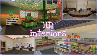 NEW HD interiors for gta sa android || full sa || brand new interiors || light weight || 1024 &amp; 512q