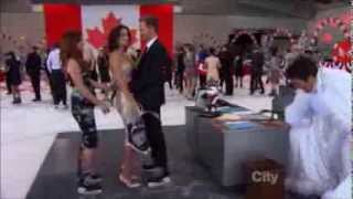Barney Stinson and Robin Scherbatsky- Rehearsal dinner,Canadian surprise,S09E12