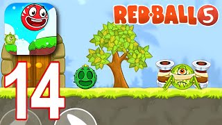 Red Ball 5 Mobile - Gameplay Walkthrough Part 14 - New Levels 31-45 (iOS,Android) screenshot 2