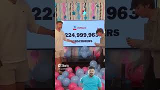 255 M Subscriber✌️🍾 Word's No  1 YouTube Channel👻😱 #challenge #world #games #money #youtube #shorts