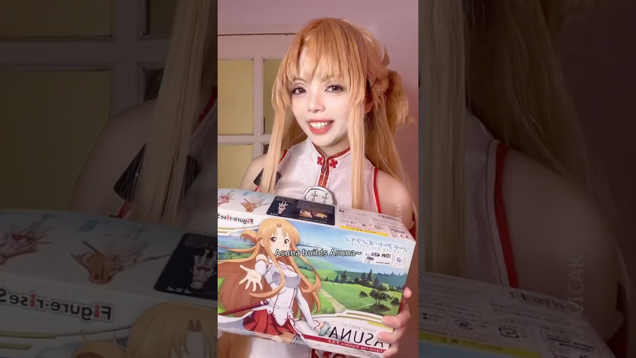 Kalian ada yg hobi ngerakit juga gak sih? 🤔#Asuna #SAO #swordartonline #modelkit