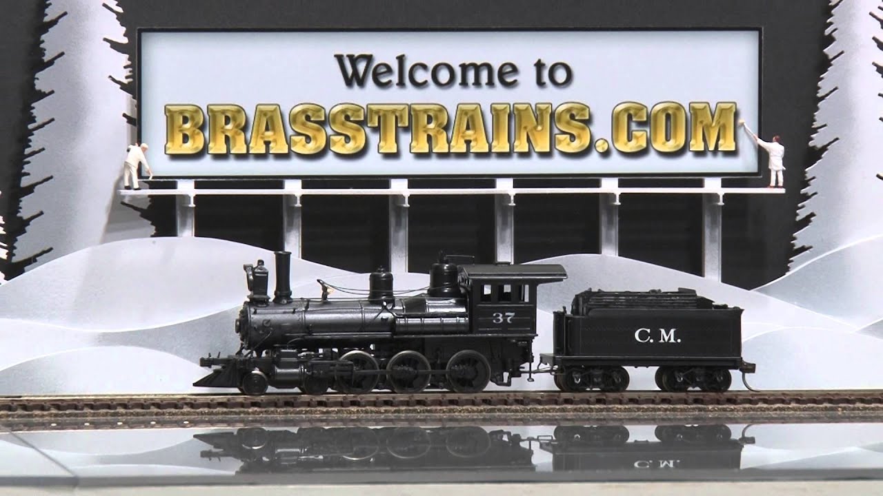 HO Brass Model Train - Hallmark Models Colorado Midland Pikes Peak 2-8-0