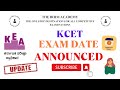 CET | KCET 2024 DATE ANNOUNCED | KCET | CET APPLICATION FORM RELEASED DATE UPDATE #KCET2024#kcet2024