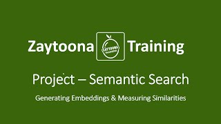 OpenAI API with Node.js - Semantic Search: Lesson #2(Generating Embeddings & Measuring Similarities)