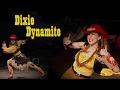 Vintage dancer Dixie Dynamite in her Cowgirl Burlesque Act "Go West"