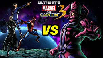UMVC3 - ARCADE MODE - WESKER/PHOENIX WRIGHT/SPIDER-MAN 3!