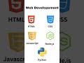 web Development 🧑‍💻 #youtubeshorts #coding #ytshorts
