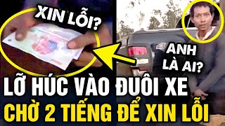 Lỡ HÚC VÀO ĐUÔI xe ô tô, anh nông dân thật thà ĐỢI 2 TIẾNG để xin lỗi chủ xe | Tin 3 Phút