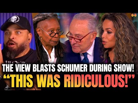 The Democrat Party Is Eating Each Other The View Attacks Chuck Schumer 🤣