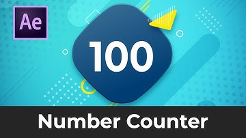 How to Create Number Counting in After Effects - Free After Effect Template