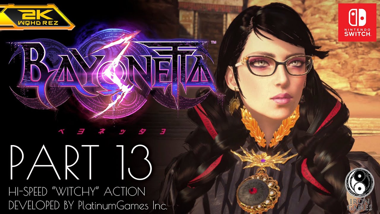 #13【ベヨネッタ3/高画質】チャプター8「蛙の歌」：プラチナ攻略【BAYONETTA3】