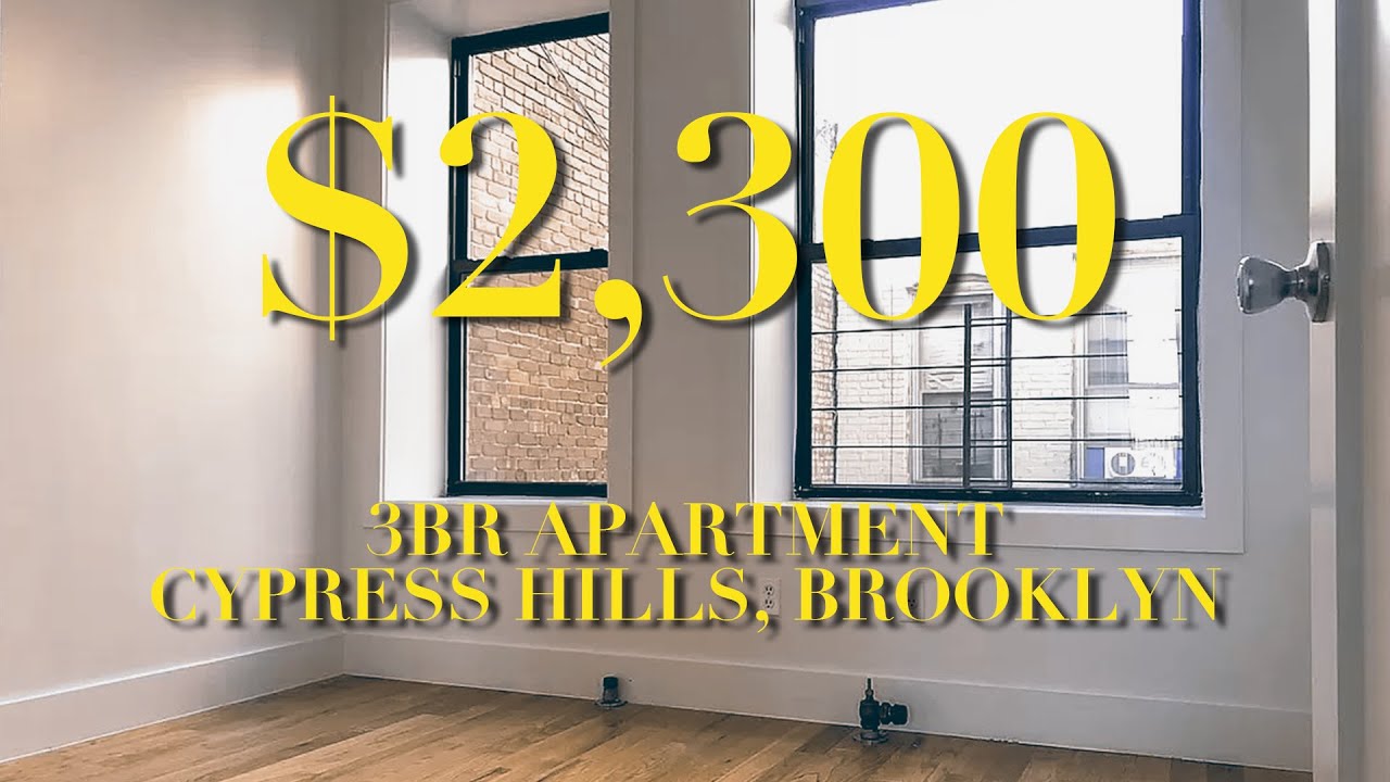 View This Spacious 3Bedroom in Brooklyn NYC for only 2,300 YouTube
