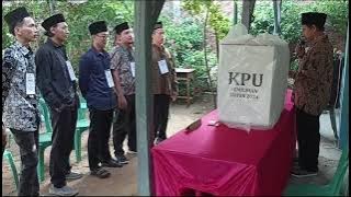 Sumpah janji anggota kpps & pamsung