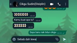 Chat Seram Malaysia | Cikgu Sudin ( Cikgu Disiplin)