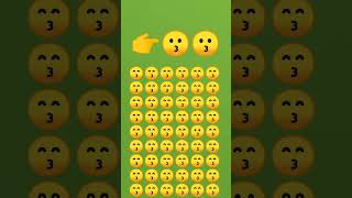 #emojichallenge 😗😗 #funny #emoji #emojyfind