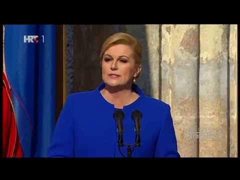 Prisega Inauguracija predsjednice RH Kolinde Grabar Kitarović 15.2.2015