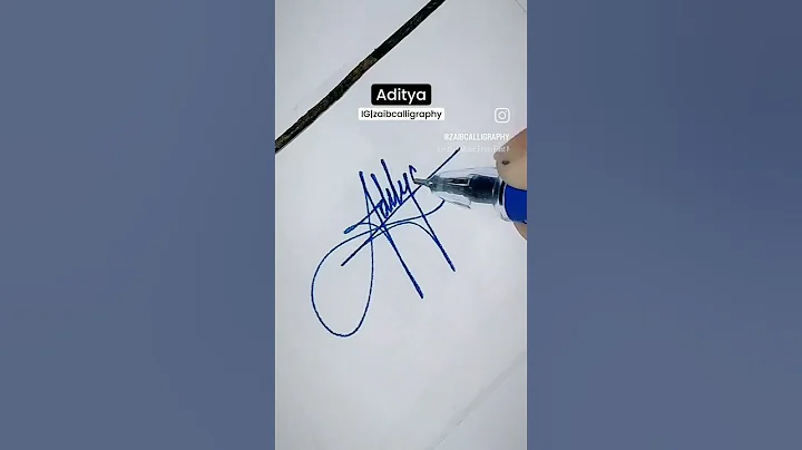 #aditya name signature style ❤️