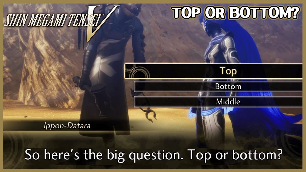Top or Bottom? - Shin Megami Tensei V - YouTube