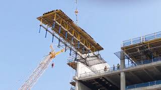 Doka Truss Table Solution with Debris Netting