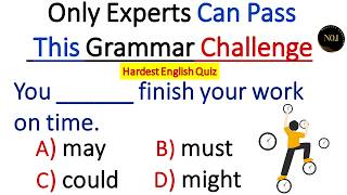 Your IQ Is High If YOU Pass This Grammar Quiz 😱 | Only Smart People Get It Right! | No.1 Quality