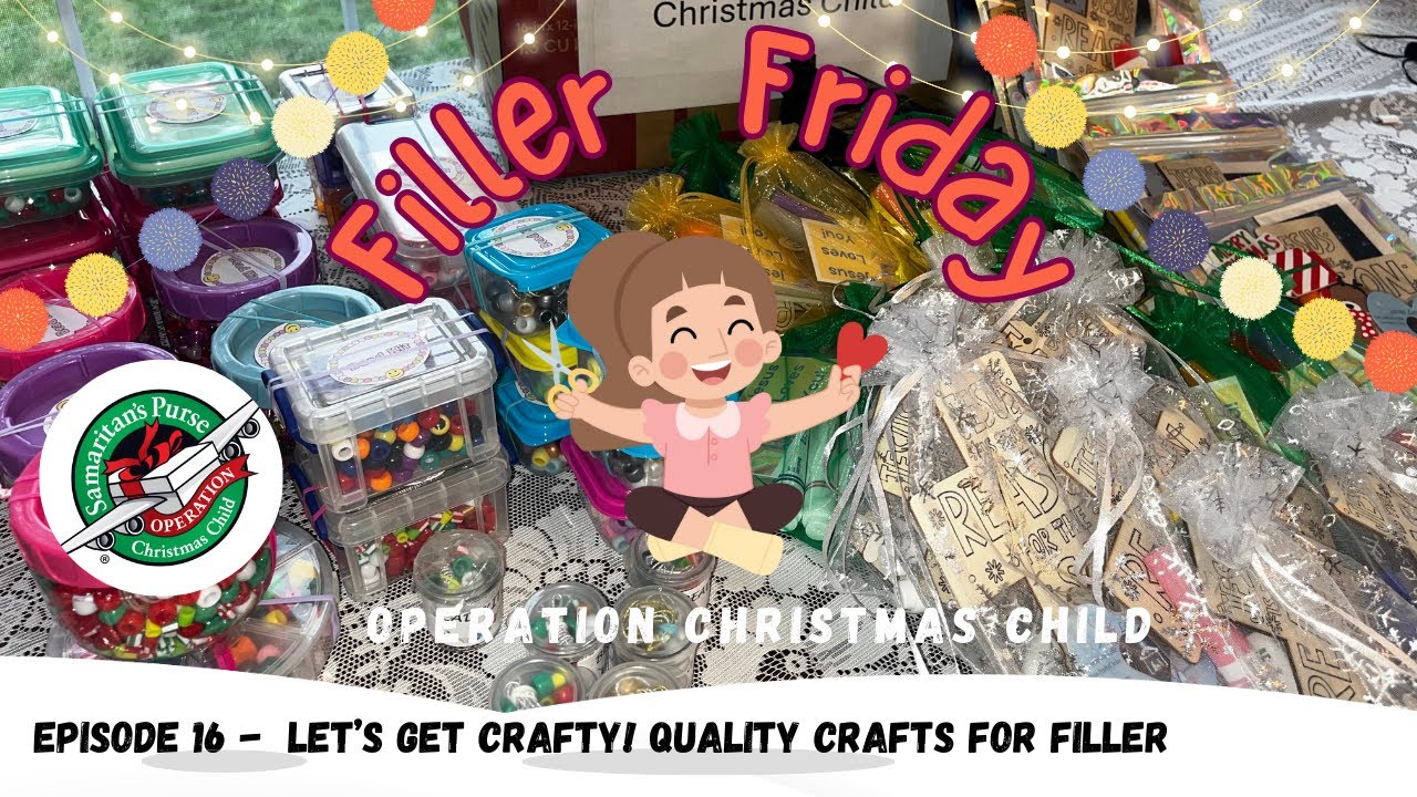Operation Christmas Child - Filler Friday Episode 16 🧵🪡📿September 2025