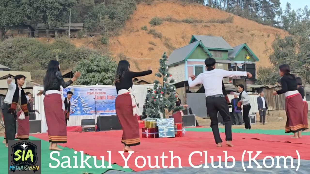 Saikul Kom 1st prize Winner of Christmas Cultural Dance Competition at Saikul Bazar