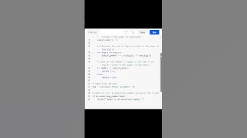 Python Interview Question: Check Armstrong Number - Code and Output | Shorts |codewithbv @codewithbv
