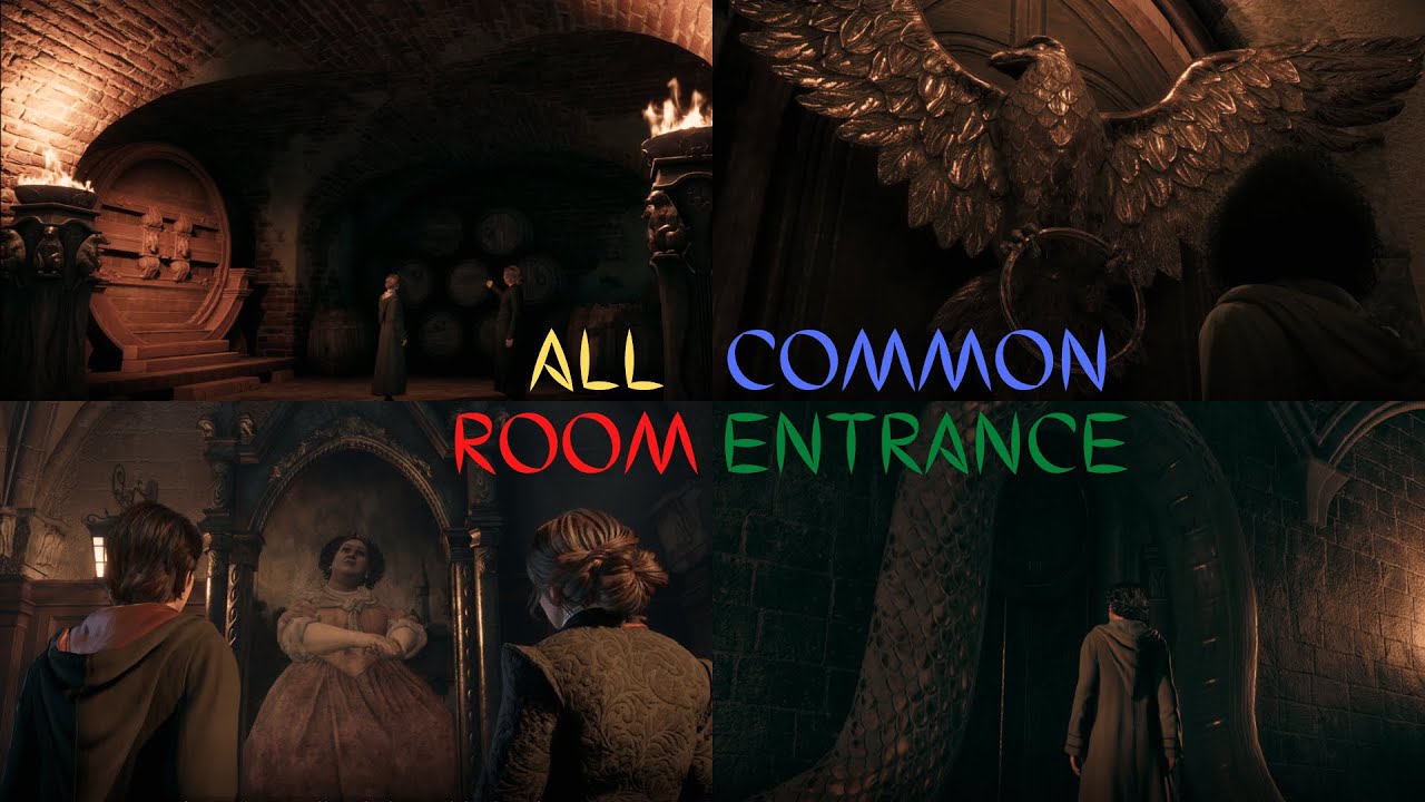 Common Room Entrances Variations Hogwarts Legacy YouTube
