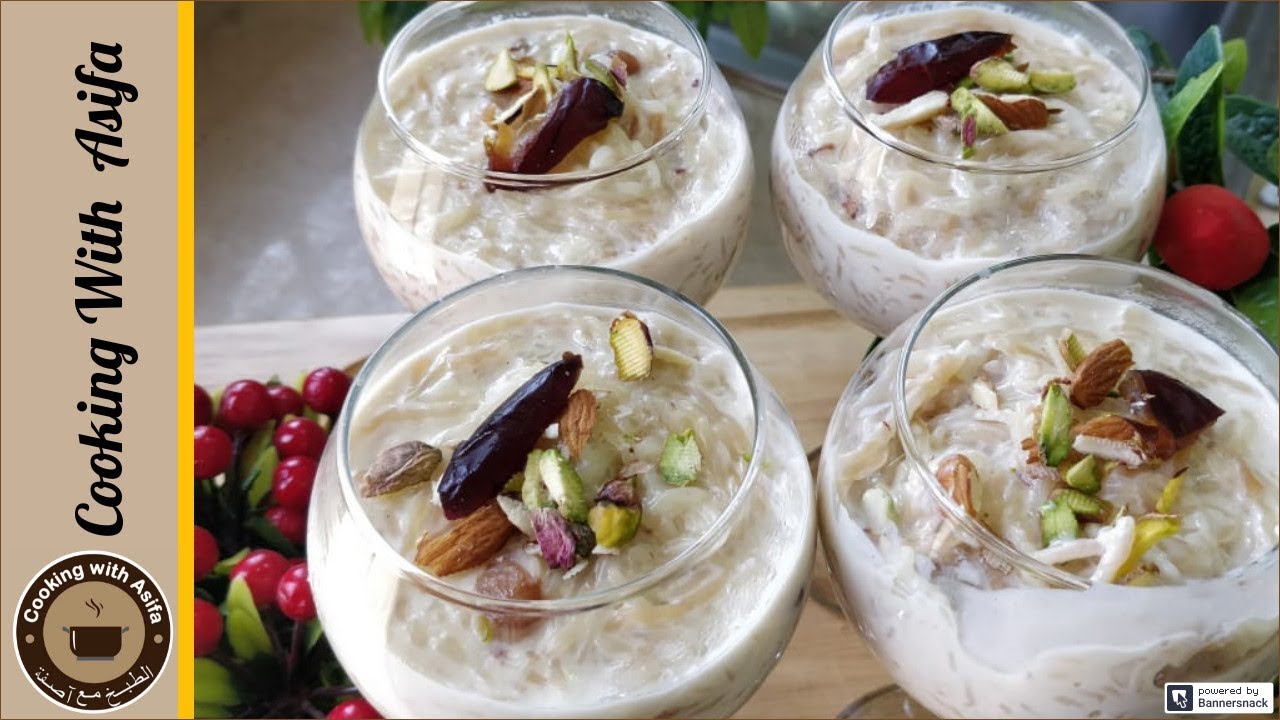 Handmade Seviyan Kheer Recipe by Cooking with Asifa.