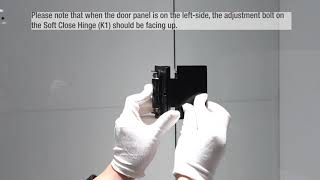 OVE NIKO SOFT CLOSE Shower Installation Tips - How to install the hinges properly screenshot 4