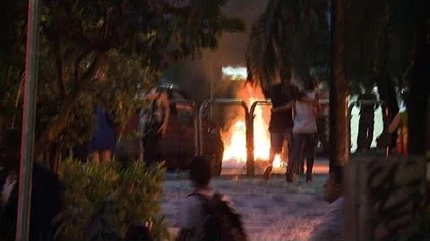 World Cup protests spark violence in Brazil