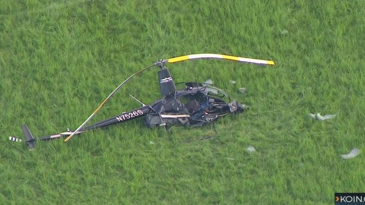 Helicopter crashes on Sauvie Island; 1 seriously hurt YouTube