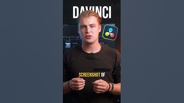 How to do a screenshot of your clip in DaVinci Resolve. #davinciresolve #videoediting #tutorial
