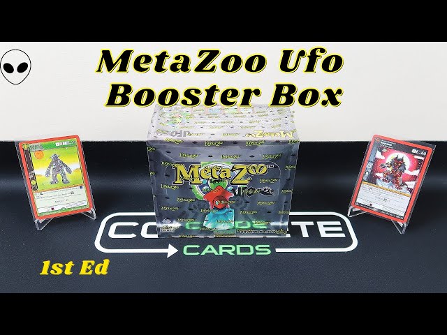 ufo booster box Metazoo Cryptid Nation 1st Edition Release Event Deck Lot of 2, Factory Sealed : Toys & Games Build your deck with exclusive artwork and unique abilities that set MetaZoo apart from traditional trading card games MetaZoo Ufo Booster Box opening