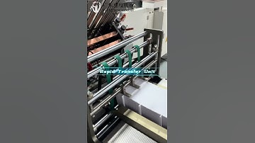 Rapid Transfer Unit™: Patented Speed Bridge for Folder Machines! #bucklefoldingmachine #pharmafolder