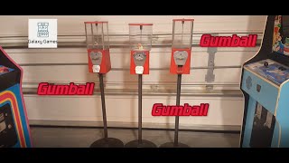 How to Open Locked Gumball Machines and See if there is Money Inside!!