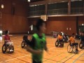 楽楽VS伏見（車いすハンドボール近畿リーグ）
