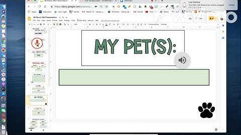 Google Slides: Speech to Text